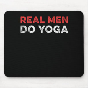 Mousepad Homens Reais Fazem Meditação Yoga Zen Yogi Asana G
