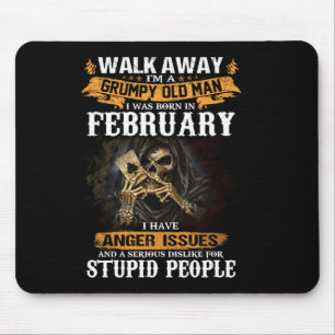 Mousepad Homens Se Afastam Um Velho Gpy Nasceu Em Fevereiro