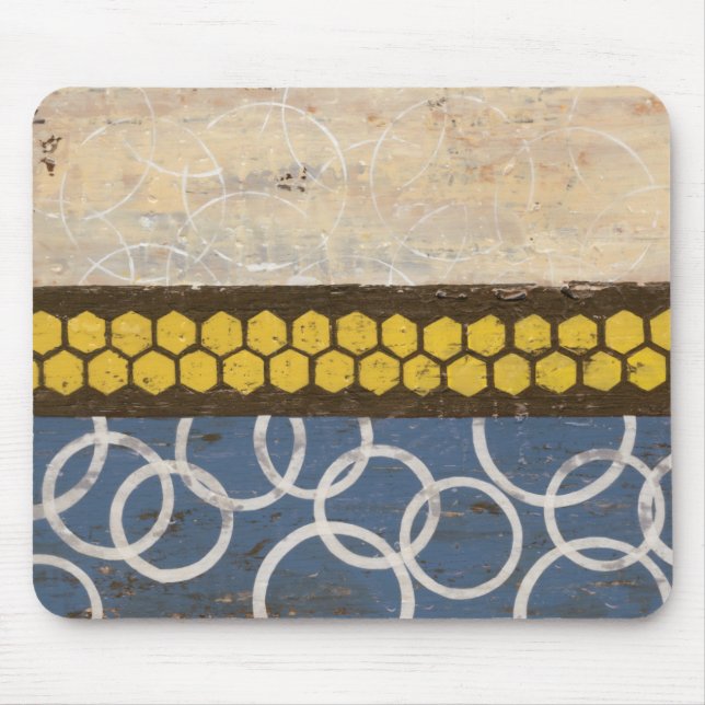 Mousepad Honey Comb Abstrato I (Frente)