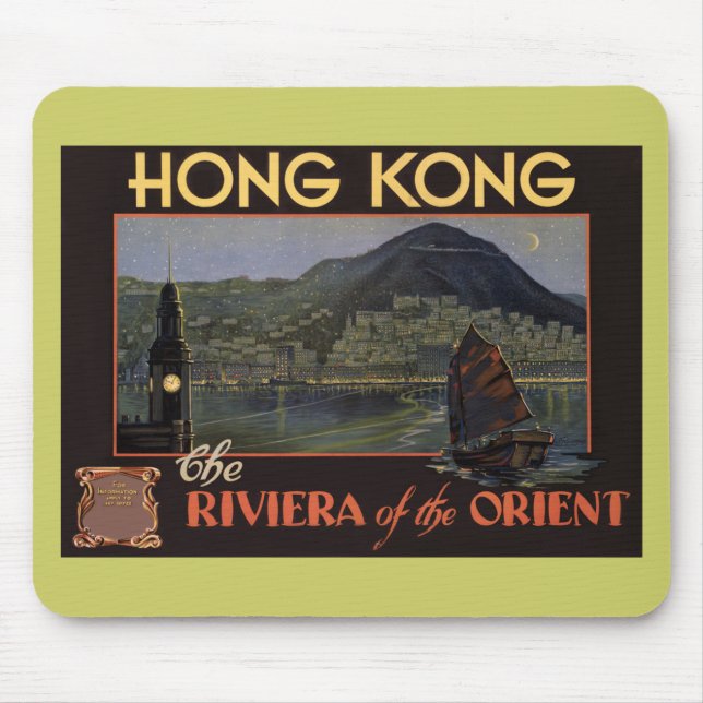 Mousepad Hong Kong ~ Riviera do Oriente (Frente)