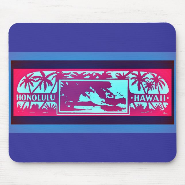 MOUSEPAD HONOLULU HAVAÍ (Frente)