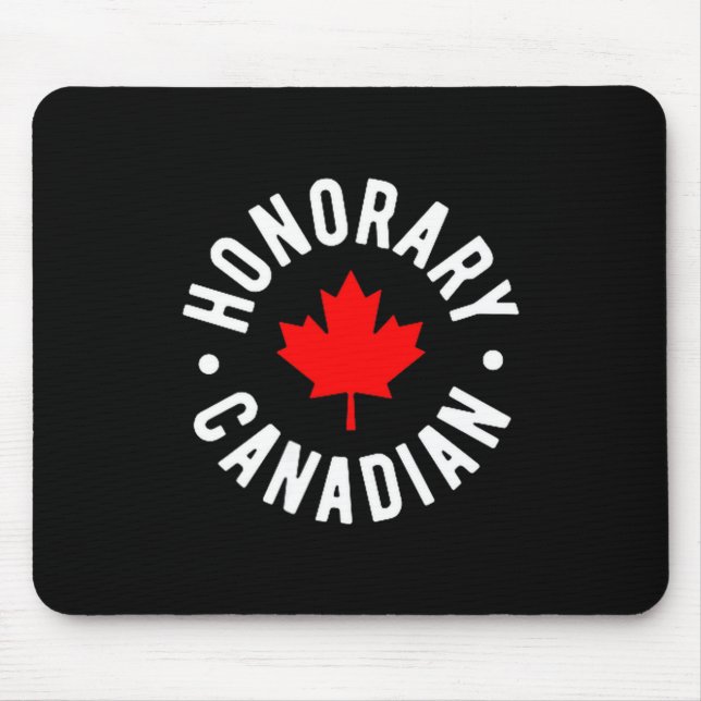Mousepad Honorário Canadense Dia do Canadá Canadense (Frente)