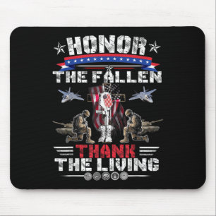 Mousepad Honra O Obrigado Falecido O Vet Do Dia Do Memorial