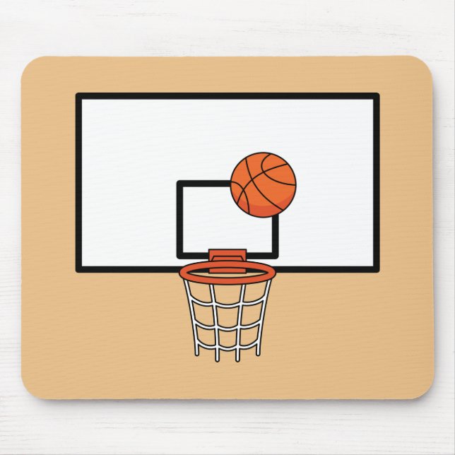 Mousepad Hoop de basquetebol (Frente)