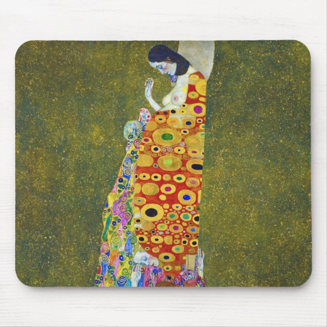 Mousepad Hope, Gustav Klimt (Frente)