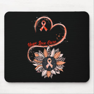 Mousepad Hope Love Cure Fighter Sunflower RSD Awarenes