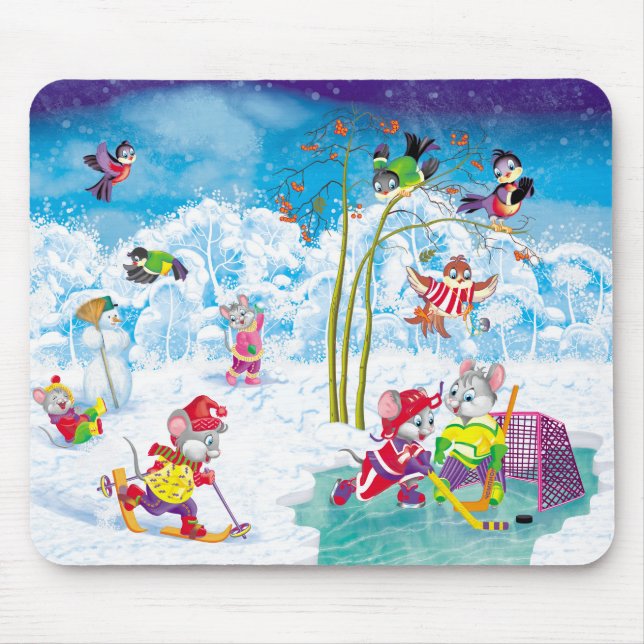 Mousepad hóquei (Frente)