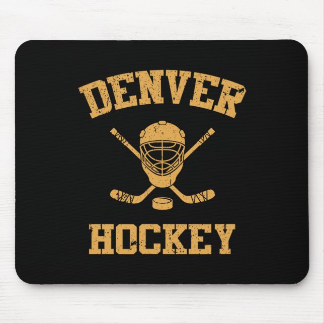 Mousepad Hóquei Antigo de Denver (Frente)