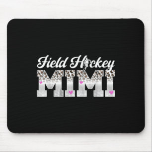 Mousepad Hóquei em Campo Mimi Leopardo Mimi De Um Hóquei em