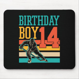 Mousepad Hóquei no Gelo de 14 anos - Festa de aniversário d