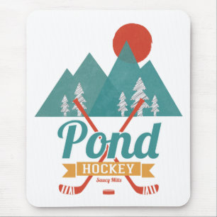 Mousepad Hóquei retro da lagoa