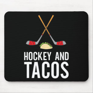Mousepad Hóquei Sobre Hóquei E Tacos E Hóquei No Gelo