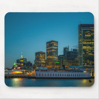 Mousepad Hora Azul na Cidade