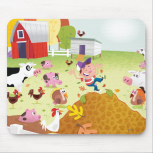 Mousepad Hora de contar - o pátio
