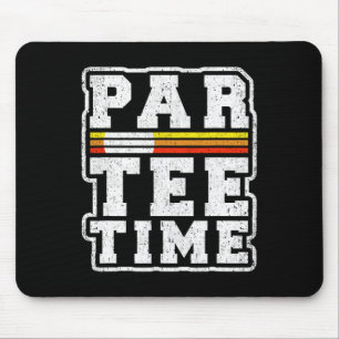 Mousepad Hora de Par-tee Fã de Golfe Divertido Jogador