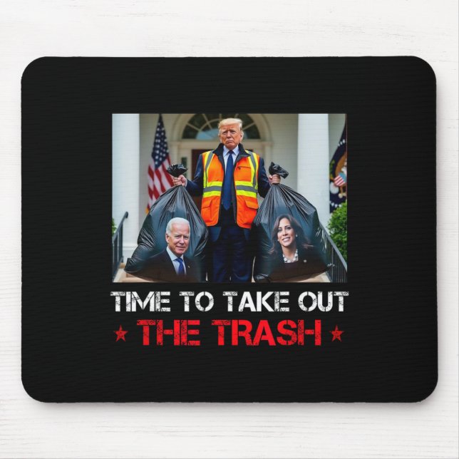 Mousepad Hora De Tirar O Homem Do Lixo (Frente)