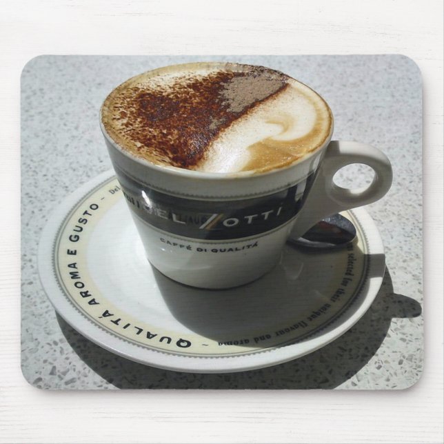 Mousepad Hora do Cappuccino (Frente)