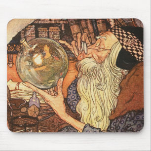 Mousepad Hora Pai Antiquada de Ano Novo