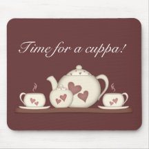 Hora para um cuppa!