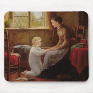 Mousepad Horas de dormir, 1890 (óleo no painel)