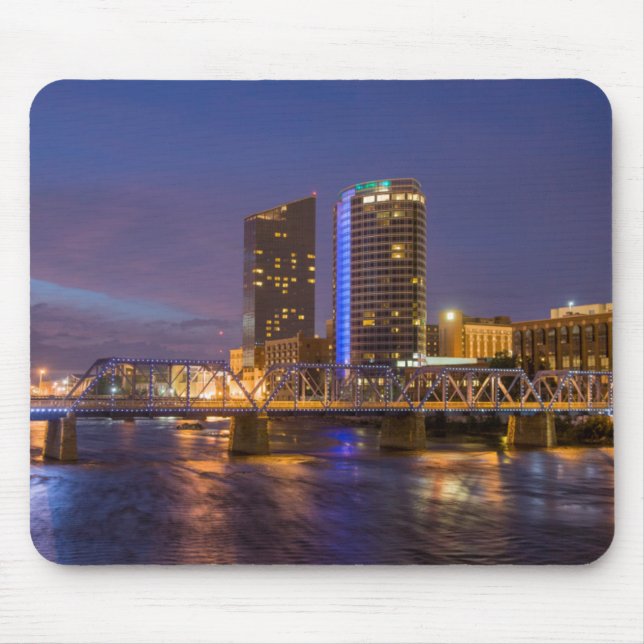Mousepad Horizonte ao anoitecer, no Grand River (Frente)