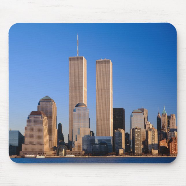 Mousepad Horizonte de Manhattan e Rio Hudson, Nova York, 2 (Frente)