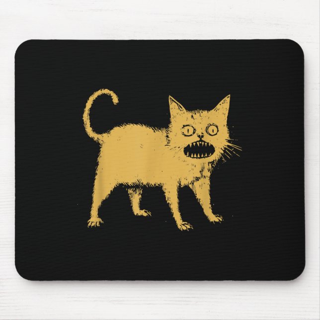 Mousepad Horrível Gato Japonês (Frente)