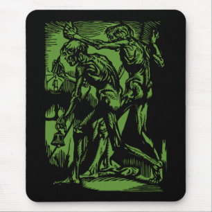 Mousepad Horrores Revelados de Mineiros Mortos para o Hallo