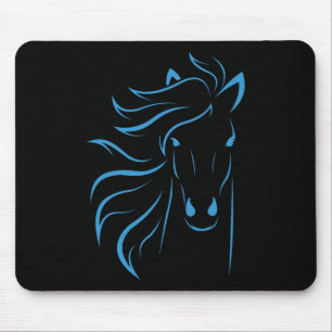 Mousepad Horse Lover Oferece Mulheres Equestres Homens Hors