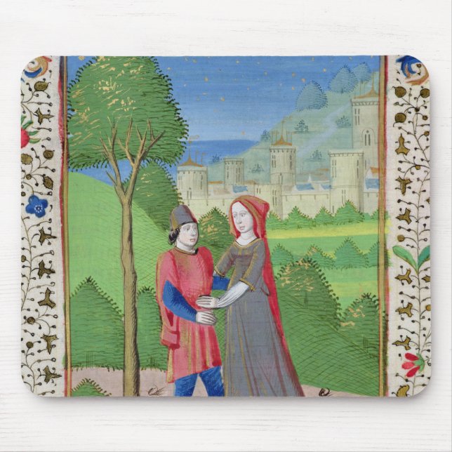 Mousepad Hosea e a prostituta, da bíblia (Frente)