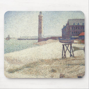 Mousepad Hospice et Phare, Honfleur por Georges Seurat