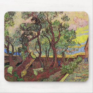 Mousepad Hospital e Jardim de São Paulo de Vincent van Gogh