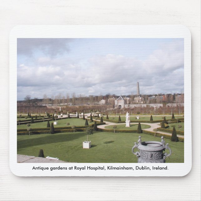 Mousepad Hospital Real Kilmanham, Jardins Antiquados (Frente)