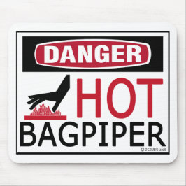 Mousepad Hot Bagpiper