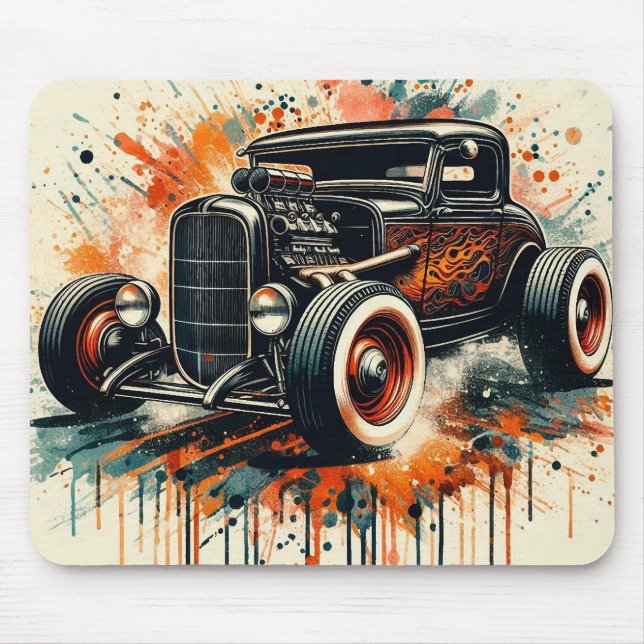 Mousepad Hot Rod (Frente)