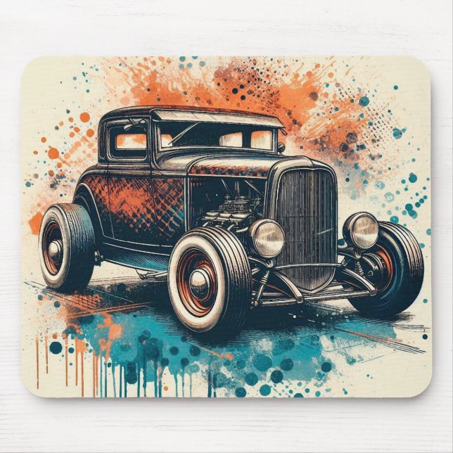 Mousepad Hot Rod (Frente)