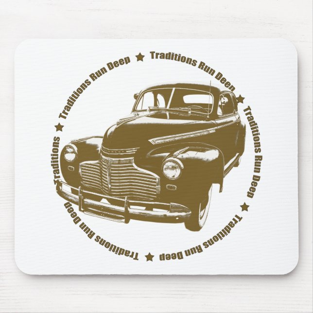Mousepad Hot rod 1941 tradicional do cupé de Chevy (Frente)