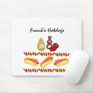 Mousepad Hotdog Ketchup Comida Mouse Pad!