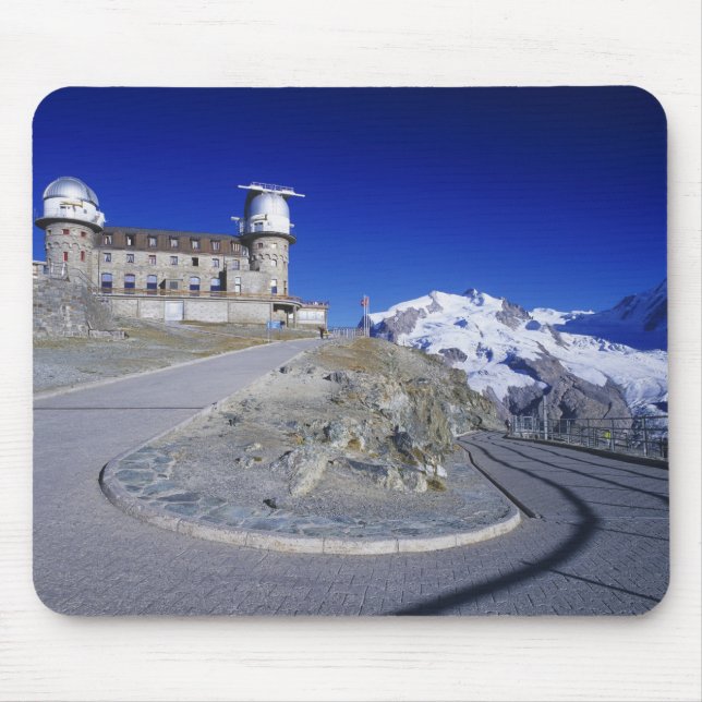 Mousepad hotel Kulm e trilha, Gornergrat, Zermatt, (Frente)