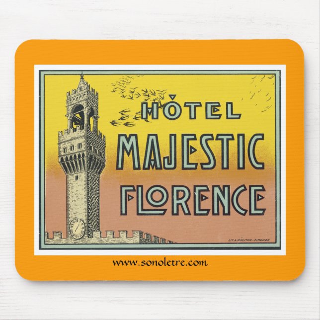 Mousepad Hotel Majexpressa Florence (Frente)