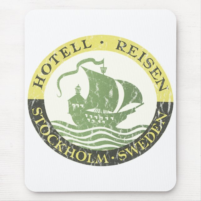 Mousepad Hotel Reisen - angustiado (Frente)