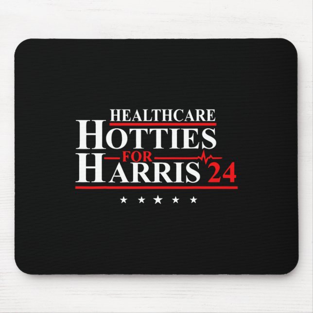 Mousepad Hotties De Saúde Para Harris 24 Design (Frente)