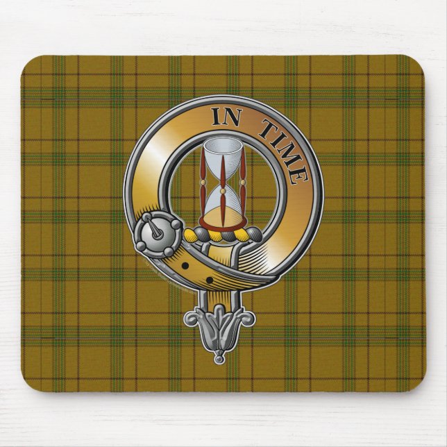 Mousepad Houston Tartan & Crachá (Frente)