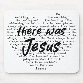 Mousepad Houve Jesus