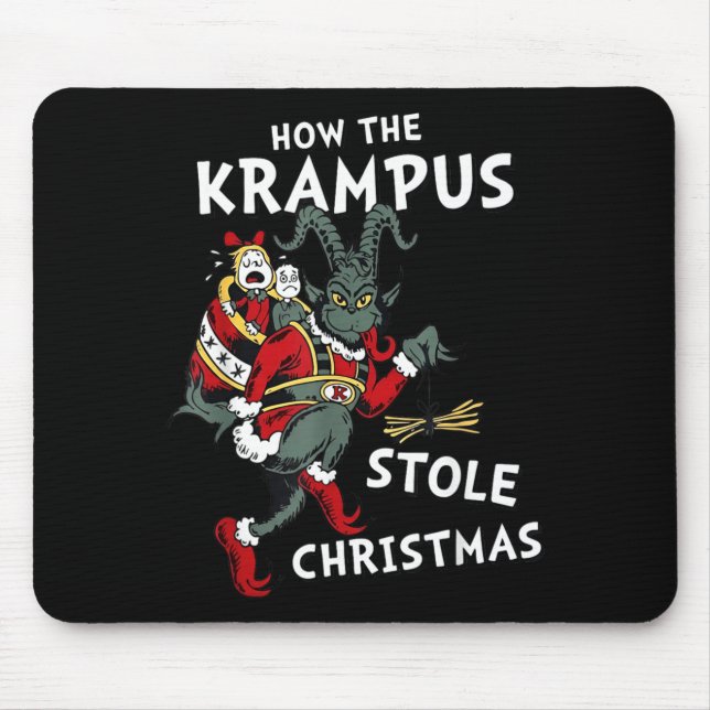 Mousepad How The Krampus Stole Christmas  (Frente)