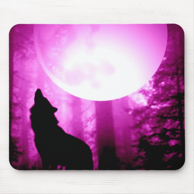 Mousepad Howling Wolf (Frente)
