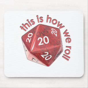 Mousepad HowWeRoll20s