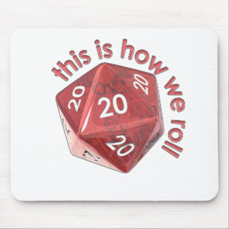 Mousepad HowWeRoll20s