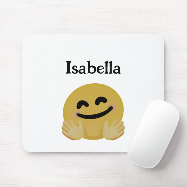 Mousepad "Hug Emoji" Personalizado (Com mouse)
