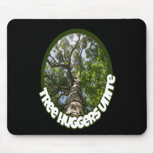 Mousepad Huggers de Árvore Unem-se. Identifico-Me Como Um A